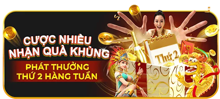 Hình ảnh khuyến mãi thưởng chào mừng cho người chơi mới