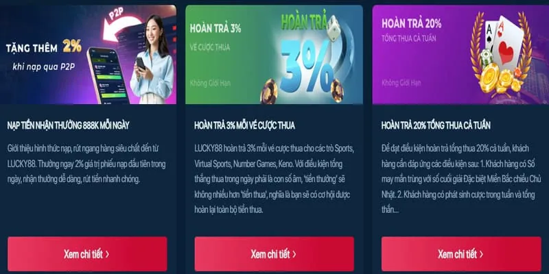 Các chương trình khuyến mãi và ưu đãi 79king